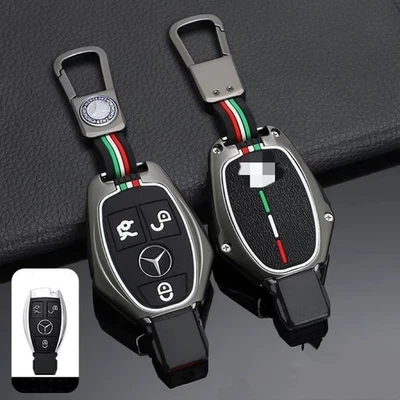 Protection Key Fob Case Cover Shell for Mercedes Benz GLC CLS C E S Vito - Image 1 of 4