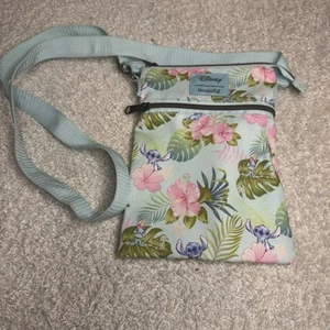 Loungefly Disney Lilo and Stitch Tropical Friends Passport Crossbody Bag - Picture 1 of 3
