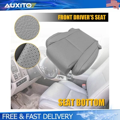 For Toyota Tundra Sequoia 2007-2013 Driver Bottom Leather Material Seat Cover — 第 1/4 张图片