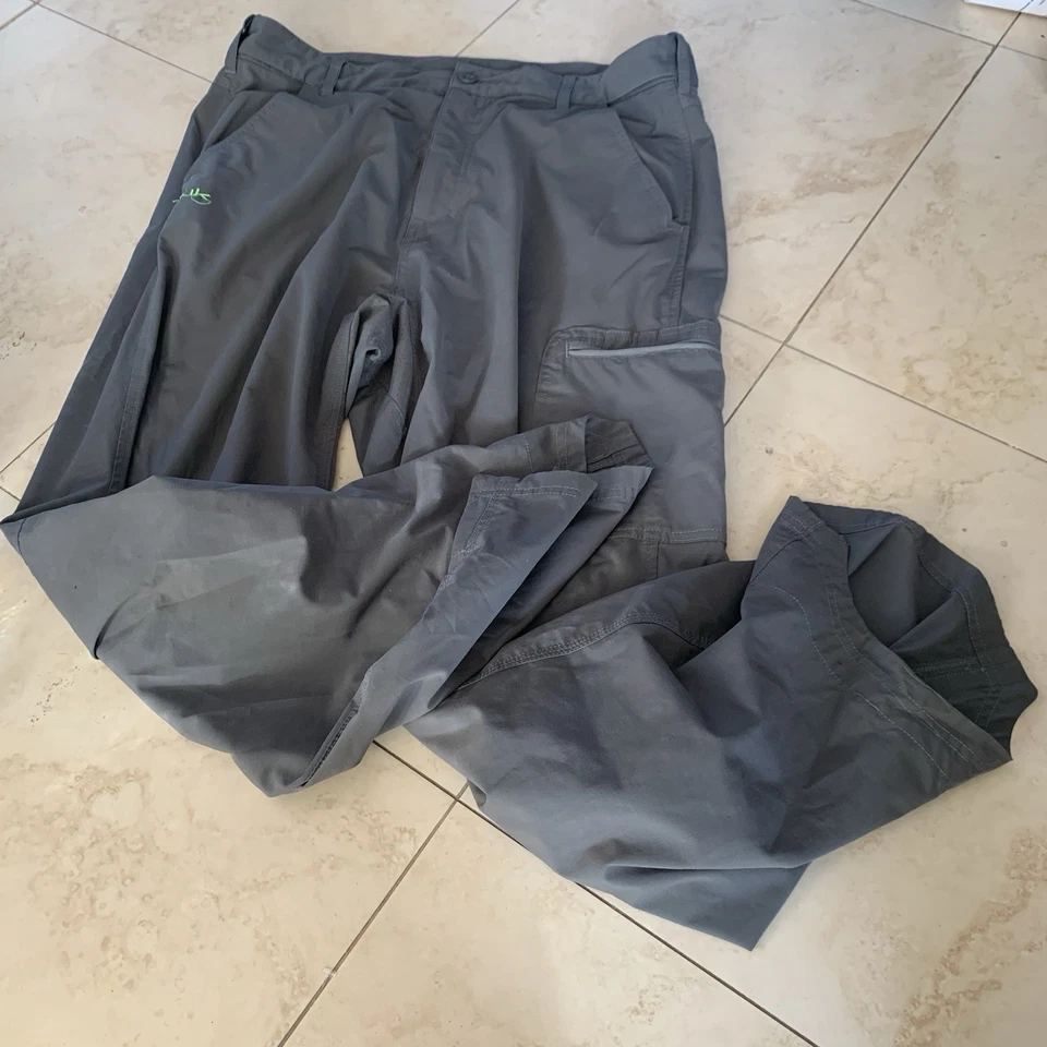 Pantalones de pesca Huk para hombre talla? Rendimiento exterior mezcla nailon Foto 1 de 4