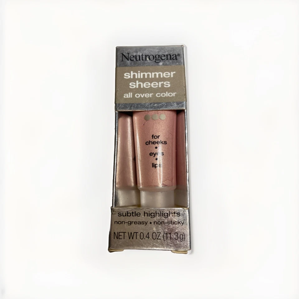 Neutrogena Shimmer Sheers All Over Color #40Charmed ~eyes - cheeks - lips 0.4oz - Image 1 of 4