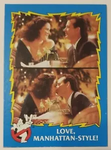 1989 Topps Ghostbusters II Movie Trading Card #55 Love, Manhattan-Style! - Picture 1 of 2
