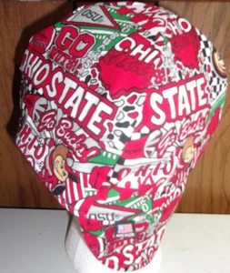 Ohio State Buckeyes Vin construcción hecha a medida, soldador, instalador de tuberías, sombrero de motociclista - Imagen 1 de 2