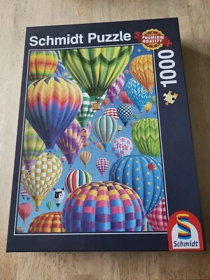 Schmidt Balloons Premium Quality Jigsaw Puzzle (999 Piece) 1 Piece Missing! - Image 1 of 3