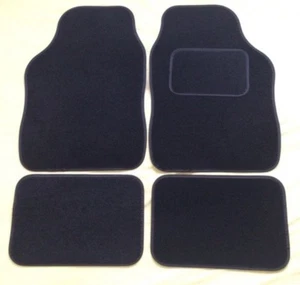 FORD FIESTA MK7 (11 on) 4 PIECE BLACK CAR FLOOR MAT SET - Picture 1 of 1