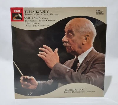 Sir Adrian Boult - Tchaikovsky/Smetana - Music Vinyl Record - Image 1 of 4