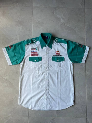 RED BULL SAUBER PETRONAS F1 RACING VINTAGE MALAYSIA SHIRT JERSEY RARE MENS L-XL Cover
