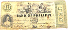 Civil War Note Bank of Philippi Virginia $10 May 6, 1862 Serial 519 RARE JB165