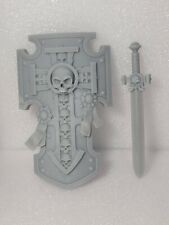 3d ResinMagic's A2 Sword + Shield/ Purity Seal  Fits  7" Space Marine