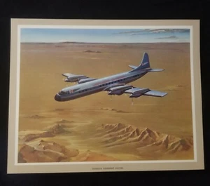 Turbohélice Lockheed Electra impresión 11x14 - Imagen 1 de 3