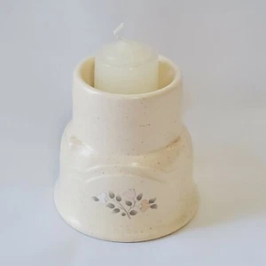 Pfaltzgraff REMEMBRANCE Candle Holder Hurricane Base USA - Picture 1 of 4