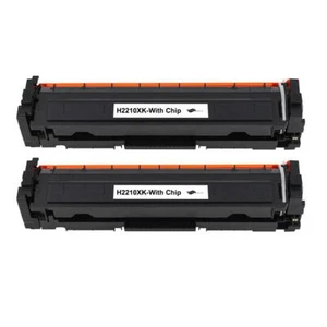 2 Black XL Laser Toner Cartridges for HP Colour LaserJet Pro M255dw & M255nw - Picture 1 of 1