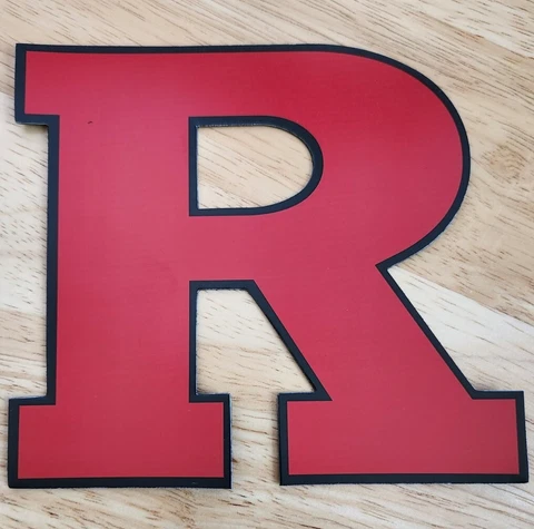 Rutgers University Block R Magnet Red Scarlet Knights New Jersey bigger NEW ! Cover