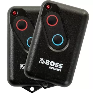 Garage Door Remote Guardian Suits Boss BHT4 Steel-Line 2211-L 2211L (TX) 2 Pack - Picture 1 of 12