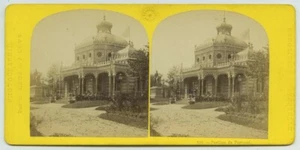 Léon & Lévy 1867 Universal Exhibition Stereo in Paris. Portugal Pavilion. - Picture 1 of 3
