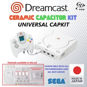 SEGA Dreamcast | SMD Ceramic Capacitor Replacement Kit | Universal Capkit - Picture 1 of 10