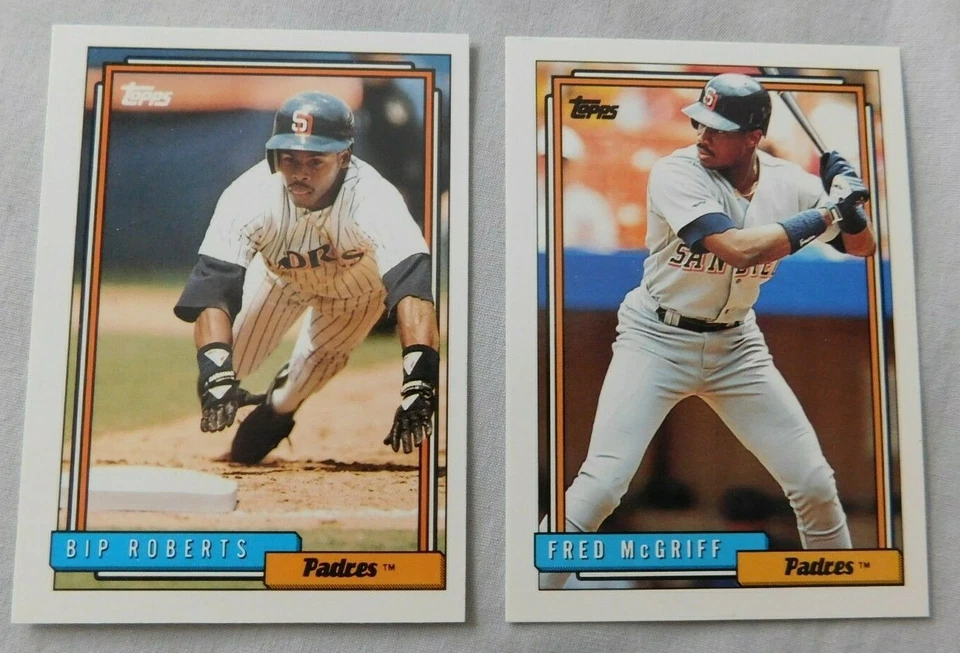 1992 Topps San Diego Padres Baseball Card Pick one - Image 1 of 1