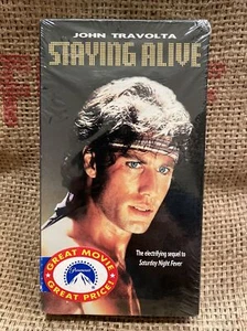 Staying Alive VHS 1991 SEALED With Stickers Sylvester Stallone John Travolta - Picture 1 of 7