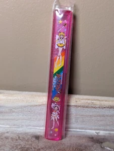 Porta spazzolino da denti vintage Sailor Moon Chibi arcobaleno plastica dura Giappone - Foto 1 di 2