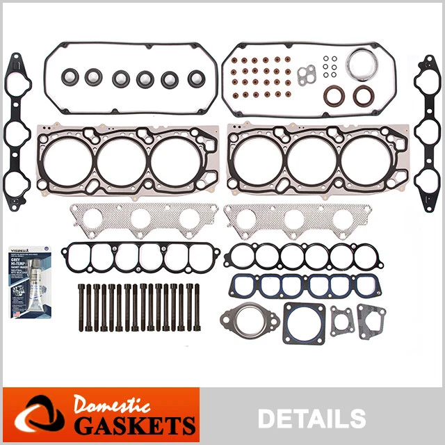 Fits 03-06 Mitsubishi Montero 3.8L SOHC Head Gasket Set Bolts 6G75 - Image 1 of 4