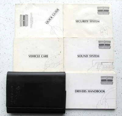 1995 95 1996 96 1997 97Jaguar XJ XJ6 XJR VDP manual del propietario Foto 1 de 2