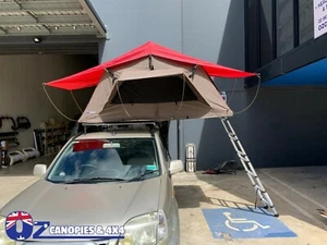 OZ ROOF TOP TENT ROOFTOP TENT CAMPING TENT WITH LADDER 4WD 4X4 - Picture 1 of 12