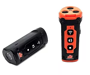 50 Ft Ultrasonic Dog Bark Deterrent Device 3 Emitters Bright LED Cop Flashlight - Picture 1 of 21