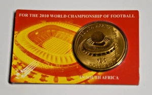 Bronzeprägung - WM Südafrika World Champions of Football 2010 Johannesburg - Bild 1 von 2