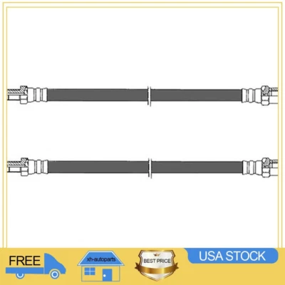 Juego de 2 mangueras de freno traseras Centric Parts para Mercedes-Benz 220 1973-1973 XH Foto 1 de 3