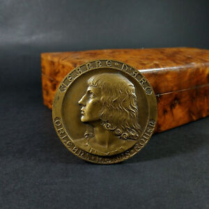 JEANNE D'ARC * ORLEANS REIMS ROUEN. Médaille Antique par Georges-Henri Prud'Homme