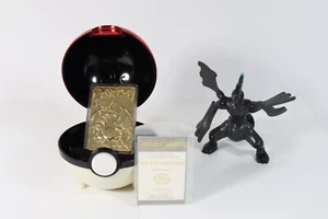 Charizard 23K Gold Plated Trading Card Pokemon Ball 1999 Burger King 2011 Zekrom - Bild 1 von 14