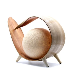 Natural Coconut Lamp-Natural Loop, Stunning, Handmade, Perfect for any Home - Picture 1 of 4