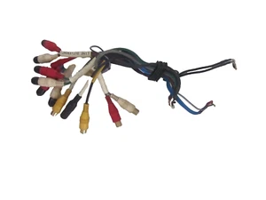 JVC KD-AVX1 DVD/CD Receiver PAL QAM0702-001 AUTO Stecker KABEL - Bild 1 von 2