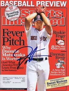 Daisuke Matsuzaka Signed Full 2007 Sports Illustrated Magazine Red Sox