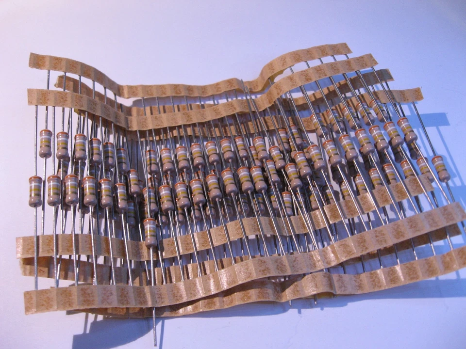 Película de carbono Philips resistencia de 1/2 vatio 390000 ohmios 390K 5 % - NOS cantidad 100 Foto 1 de 1