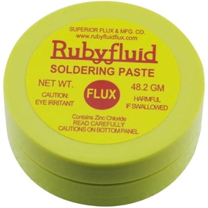 RubyFluid Water Soluble Soldering Flux 57g / 2oz Paste PCB Non Fuming Solder - Picture 1 of 2