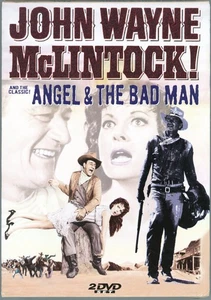 John Wayne -Mclintock - Angel & The Bad Man - 2 DVD's - 2004 - Brand New - Picture 1 of 16