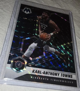 Karl-Anthony Towns 2020-21 NBA Panini Mosaic Basketball Genesis SSP #124 - Picture 1 of 8