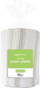 Amazon Basics Everyday Pappteller, 8,62 Zoll, Einweg, 300 300 Stück  - Bild 1 von 5