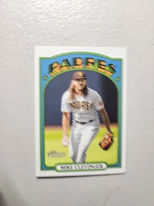 2021 Topps Heritage High Number #722 Mike Clevinger SP NM Free Shipping - Bild 1 von 2