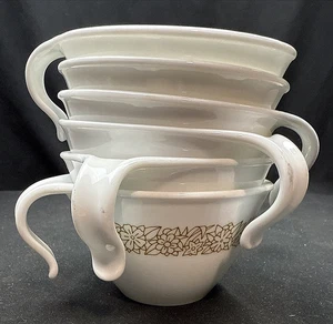 Juego de 6 piezas de café/sopa Corelle Woodland marrón gancho hawaiano mango de colección - Imagen 1 de 17