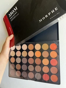 Morphe 35OM Nature Glow Matte Eyeshadow Palette 100% Auth New In Box (badbox - Picture 1 of 7