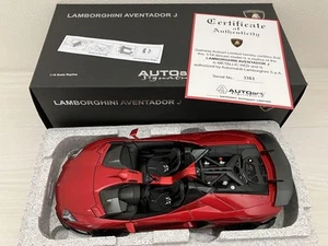 Coche modelo diecast AUTOart 1/18 Lamborghini Aventador J usado de Japón - Imagen 1 de 18