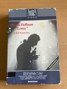 RARE LENNY VHS Dustin Hoffman United Artists VHS Video, Plays Fine, Case wear - Picture 1 of 4