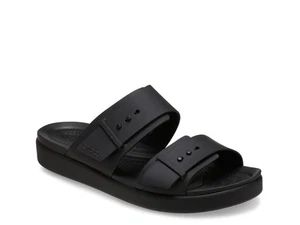 Woman's Sandals Crocs Brookly Low Wedge Sandal - Picture 1 of 22