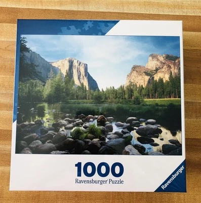 New Ravensburger Premium Puzzle Yosemite Valley 1000 Pieces Sealed 27x 20 Inches - Image 1 of 4
