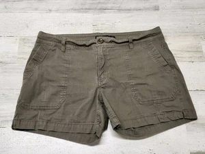 Prana Shorts Damen 12 braun rustikal Outdoor Camping Reisen Wandern - Bild 1 von 9