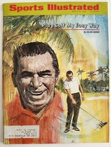 25 marzo 1968 Julius Boros rivista illustrata sportiva golf - Foto 1 di 5