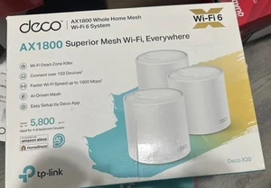 TP-LINK AX1800 Whole Home Mesh Wireless Router System - Picture 1 of 7