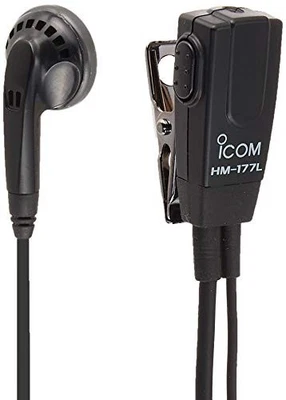 Microfono auricolare piccolo Icom IC-4110 / IC-4188D per HM-177L - Immagine 1 di 2